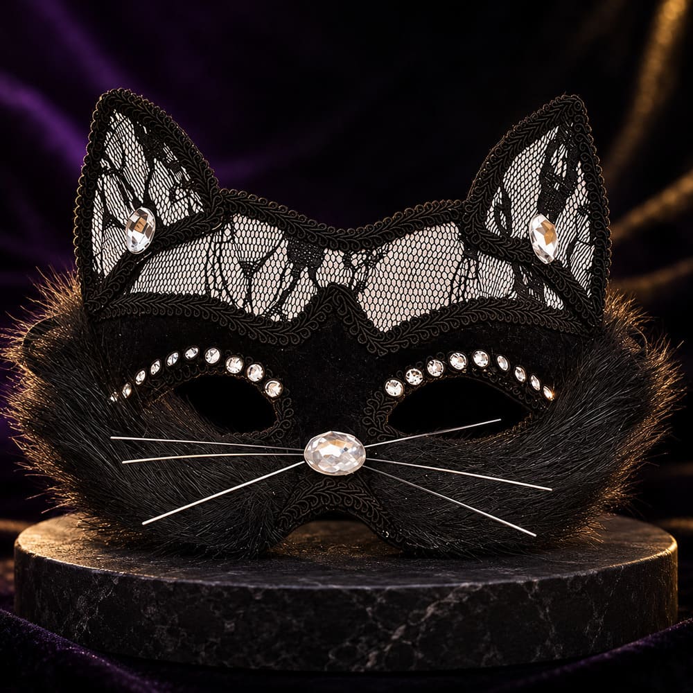 Demi-Masque Chat - Nicoletta