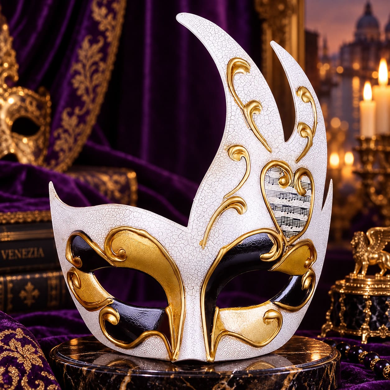 Masque Arlequin Original - Cesare
