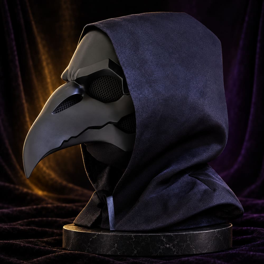 Masque Bec d'Oiseau Peste Noire - Bianco