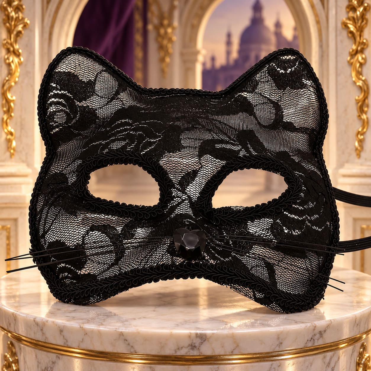 Masque Catwoman Dentelle – Emilia