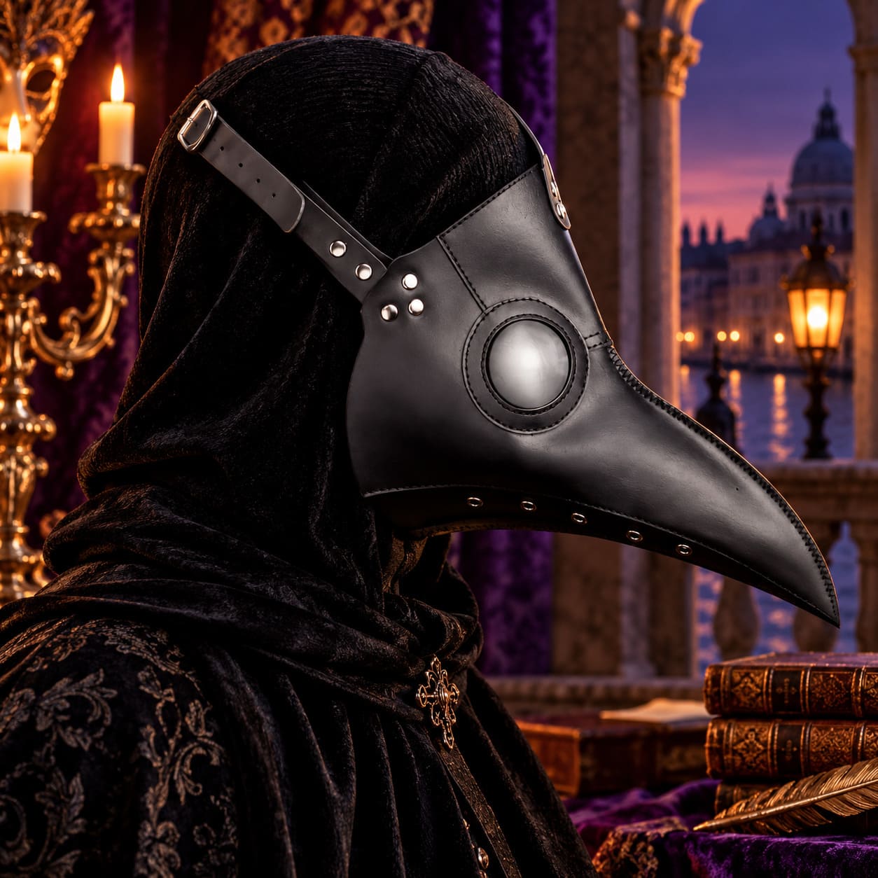 Masque Contre la Peste du Moyen Age – Giovanni