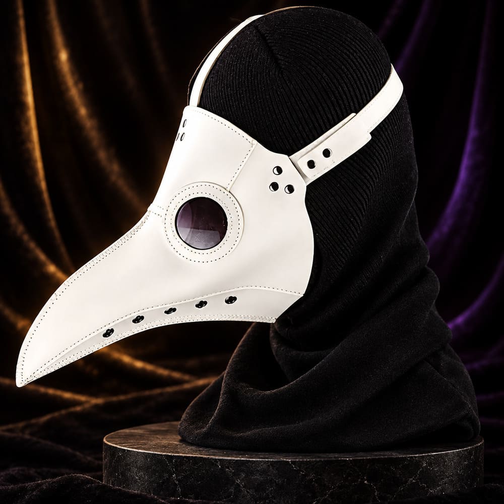 Masque Corbeau Médecin Blanc - Giulia