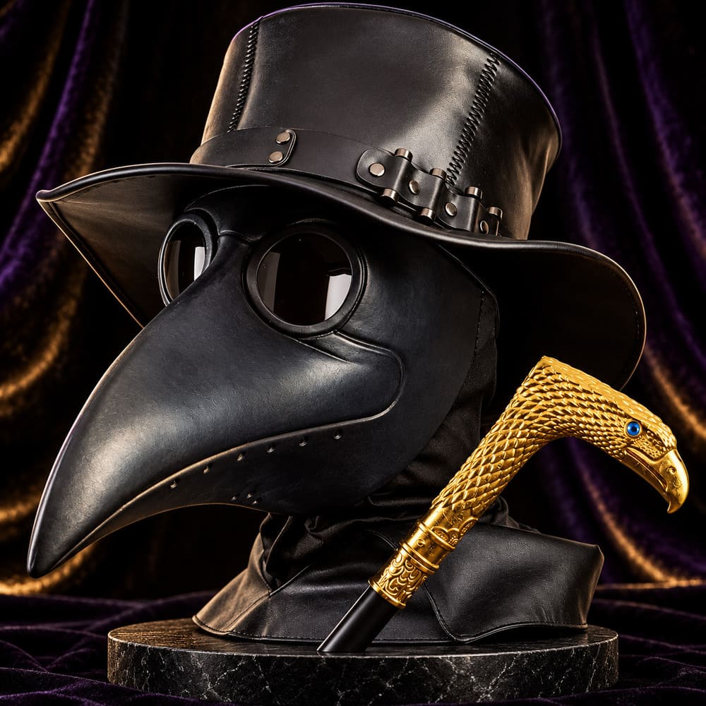 Masque Corbeau Noir - Marco