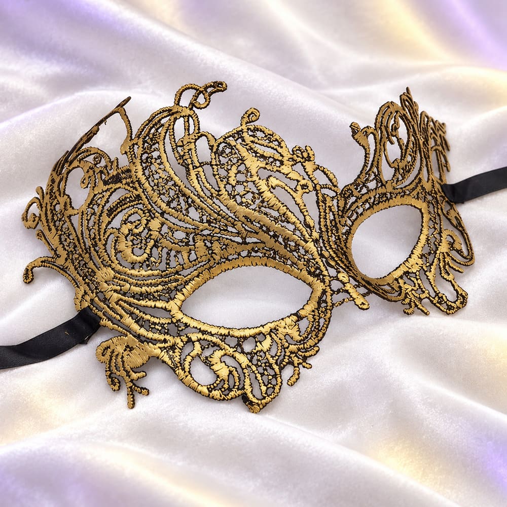 Masque Dentelle Or - Ottavia