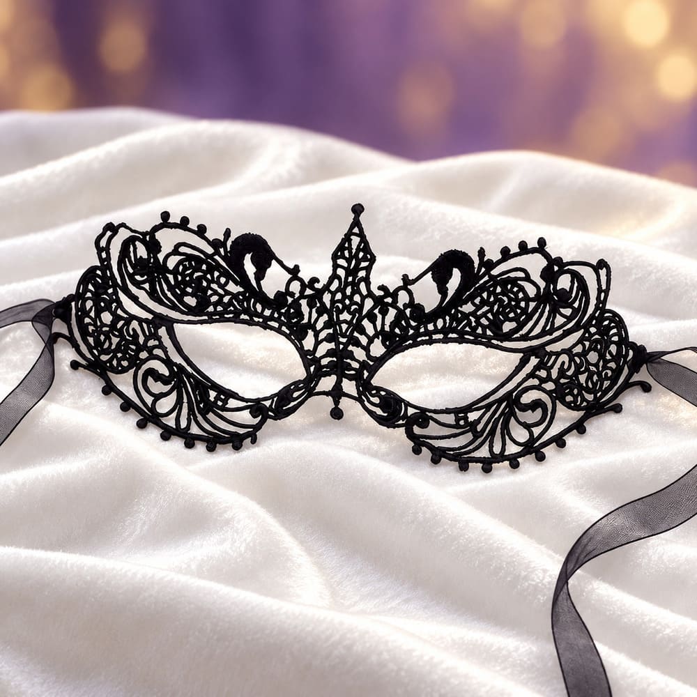 Masque Noir Sexy - Helena