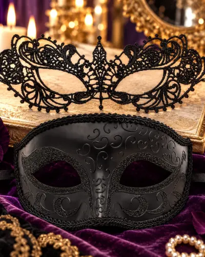 Masque Vénitien Couple – Stella