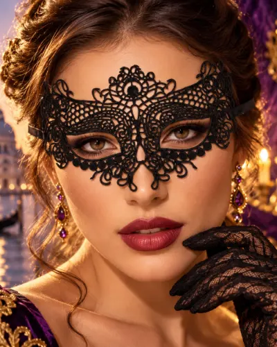 Masques en dentelle